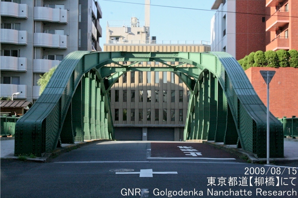 GNR - 道路調査報告書(東京都道【柳橋】にて)