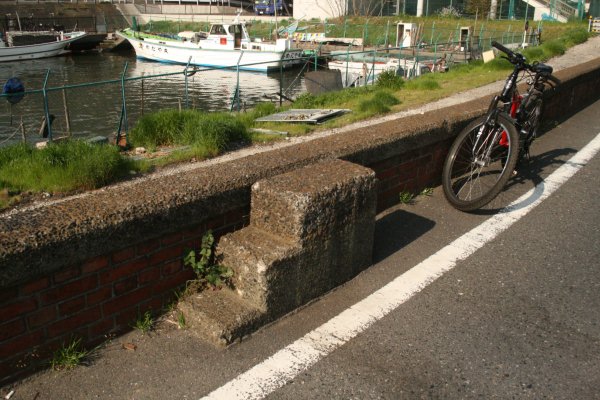 多摩川【羽田赤煉瓦堤防】(大師橋以東)