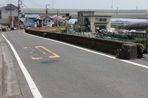 多摩川【羽田赤煉瓦堤防】(大師橋以東)