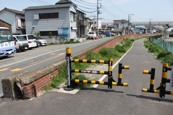 多摩川【羽田赤煉瓦堤防】(大師橋以東)