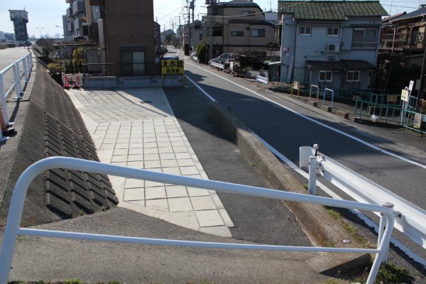 多摩川【羽田赤煉瓦堤防】(大師橋以東)