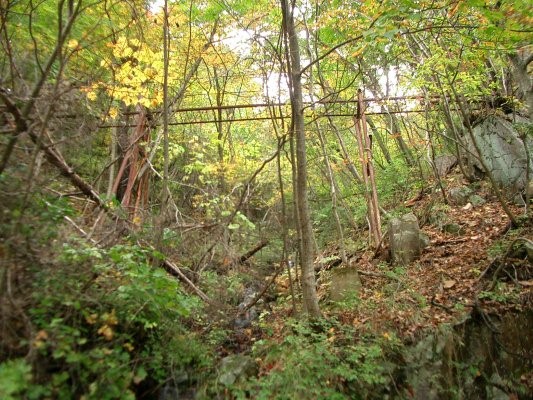 ラサ工業田老鉱山跡【田老鉱山】 第一巻鉱毒処理水旧送水管