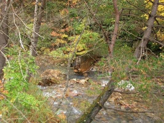 ラサ工業田老鉱山跡【田老鉱山】 第一巻明神新橋付近の長内川にある謎の構造物の残骸