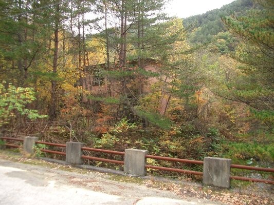 ラサ工業田老鉱山跡【田老鉱山】 第一巻明神新橋付近の住居跡