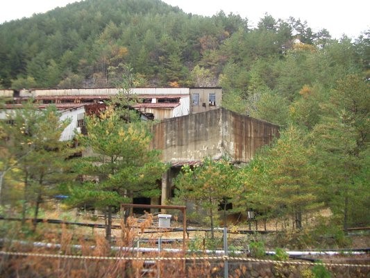 ラサ工業田老鉱山跡【田老鉱山】 第二巻鉄索起点部