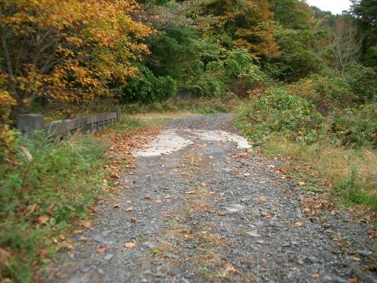 ラサ工業田老鉱山跡【田老鉱山】 最終巻中砥澤橋