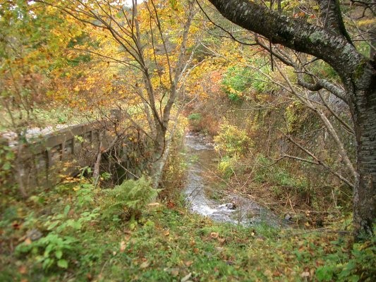 ラサ工業田老鉱山跡【田老鉱山】 最終巻中砥澤橋