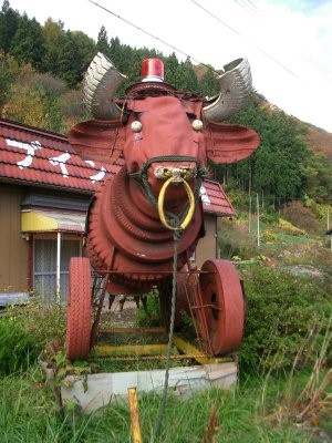 タイヤマン(箱石地区交通安全担当)