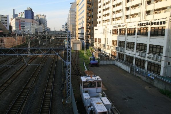 連合軍羽田空港専用線跡【省線蒲田～京浜蒲田】省線蒲田分岐点付近