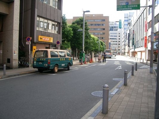 連合軍羽田空港専用線跡【省線蒲田～京浜蒲田】アロマスクエア付近より省線蒲田方面を望む