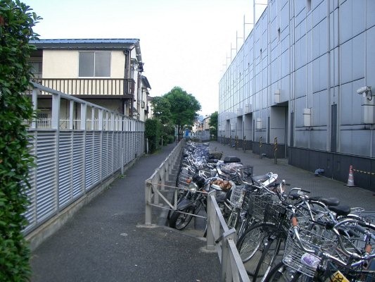 連合軍羽田空港専用線跡【省線蒲田～京浜蒲田】砕石場跡付近