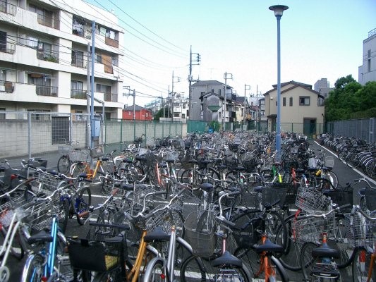 連合軍羽田空港専用線跡【省線蒲田～京浜蒲田】砕石場跡付近