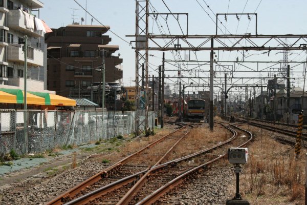 JR 東日本南武線貨物支線跡【矢向～川崎河岸】(矢向駅付近～矢向第二住宅付近)