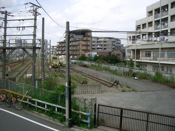 JR 東日本南武線貨物支線跡【矢向～川崎河岸】(矢向駅付近～矢向第二住宅付近)