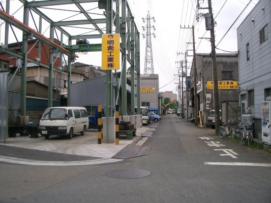 京浜急行電鉄大師線廃止区間【小島新田～桜本】旧小島新田駅以南