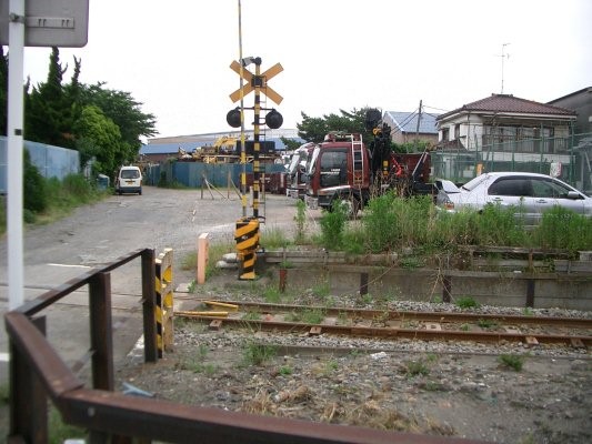 京浜急行電鉄大師線廃止区間【小島新田～桜本】神奈川臨海鉄道水江線付近