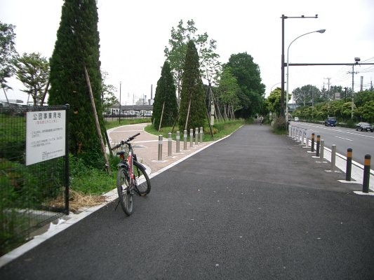 京浜急行電鉄大師線廃止区間【小島新田～桜本】産業道路との合流カーブ跡