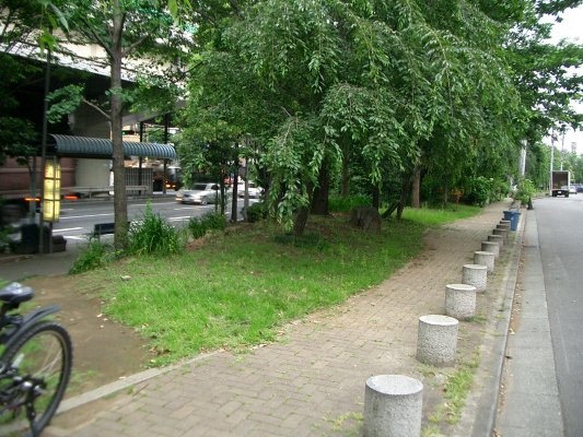 京浜急行電鉄大師線廃止区間【小島新田～桜本】終点旧桜本駅付近