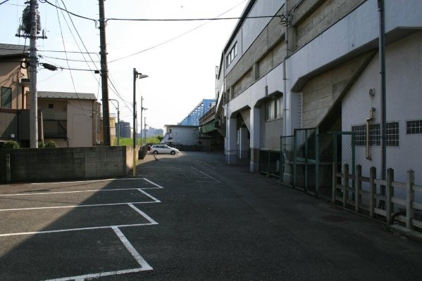 京浜急行電鉄本線旧線【六郷土手～京急川崎】六郷土手駅東側より旧線位置(京急川崎方面)を望む