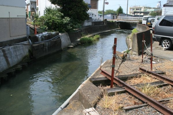 紀州鉄道線廃止区間【西御坊～日高川】 第二巻(西御坊～日の出紡績)西御坊駅付近橋梁跡