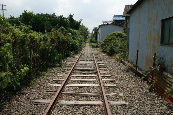 紀州鉄道線廃止区間【西御坊～日高川】 第三巻(日の出紡績～日高川)旧日の出紡績駅跡より旧日高川方面を望む