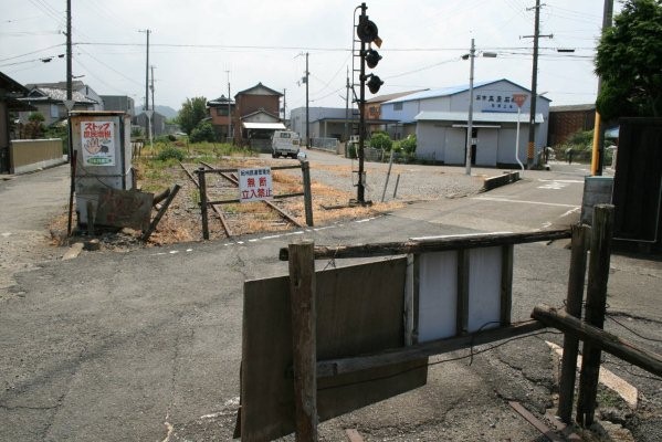 紀州鉄道線廃止区間【西御坊～日高川】 第三巻(日の出紡績～日高川)旧日高川付近踏切跡