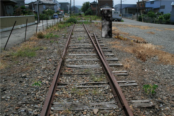 紀州鉄道紀州鉄道線廃止区間【西御坊～日高川】 最終巻日高川駅構内不思議な分岐