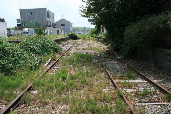 紀州鉄道紀州鉄道線廃止区間【西御坊～日高川】 最終巻日高川駅構内プラットフォーム跡