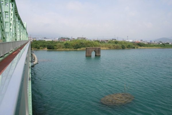 紀州鉄道紀州鉄道線廃止区間【西御坊～日高川】 最終巻日高川橋梁跡?