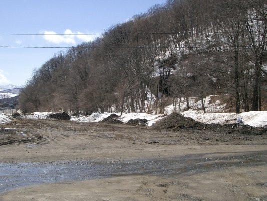 JR 北海道根室本線旧線【新得～狩勝峠付近】 SL 広場より新得駅方面を望む