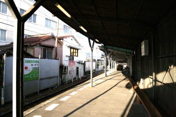 岳南鉄道【吉原本町駅】古レール全景