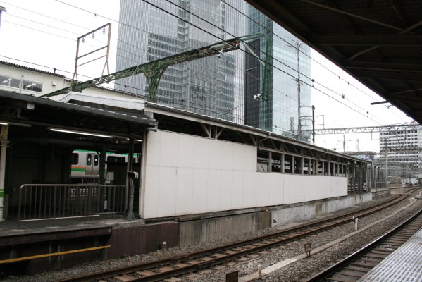 JR 東日本東海道本線【東京駅】古レール全景