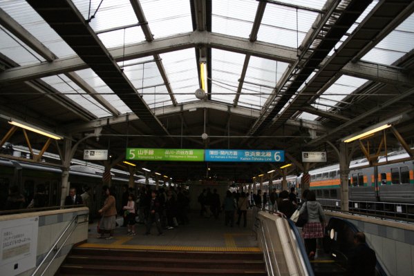 JR 東日本東海道本線【東京駅】ホーム上屋架構