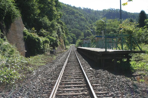 JR 東日本山田線【浅岸駅】全景