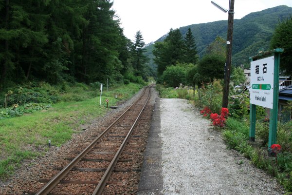 JR 東日本山田線【箱石駅】古レール全景