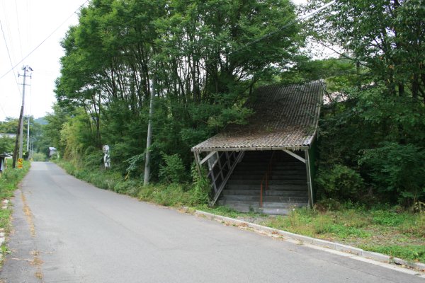 JR 東日本山田線【松草駅】古レール全景