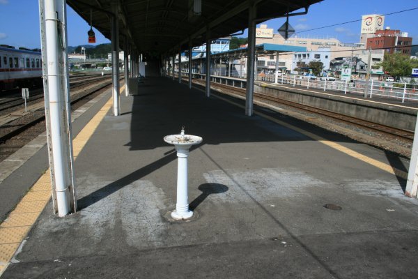 JR 東日本山田線【宮古駅】水飲み場