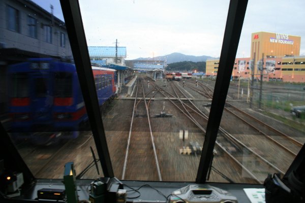 JR 東日本山田線【宮古駅】駅構内全景(盛岡方より望む)