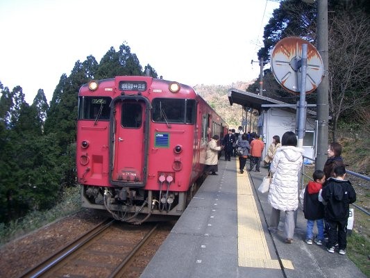 鉄道構造物 JR 西日本山陰本線(鎧～餘部)【余部橋梁】 第二巻餘部駅