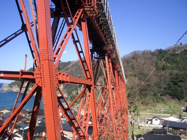 鉄道構造物 JR 西日本山陰本線(鎧～餘部)【余部橋梁】 最終巻 余部橋梁