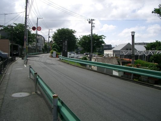 東京急行電鉄砧線跡【二子玉川園～砧本村】大蔵駅跡付近