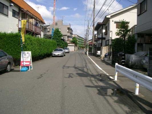 東京急行電鉄砧線跡【二子玉川園～砧本村】砧本村駅跡付近