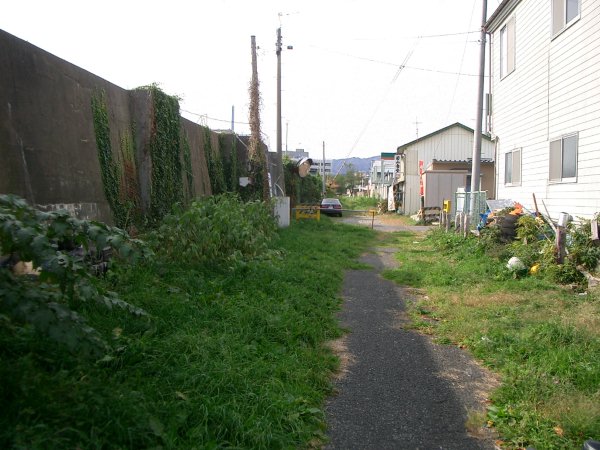 JR 東日本山田線貨物支線(宮古臨港線)跡【宮古～宮古港】((仮称)山口川橋梁～本線分岐点)