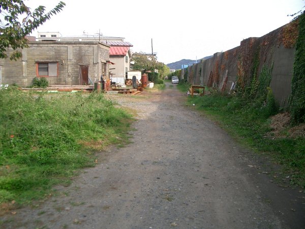 JR 東日本山田線貨物支線(宮古臨港線)跡【宮古～宮古港】((仮称)山口川橋梁～本線分岐点)